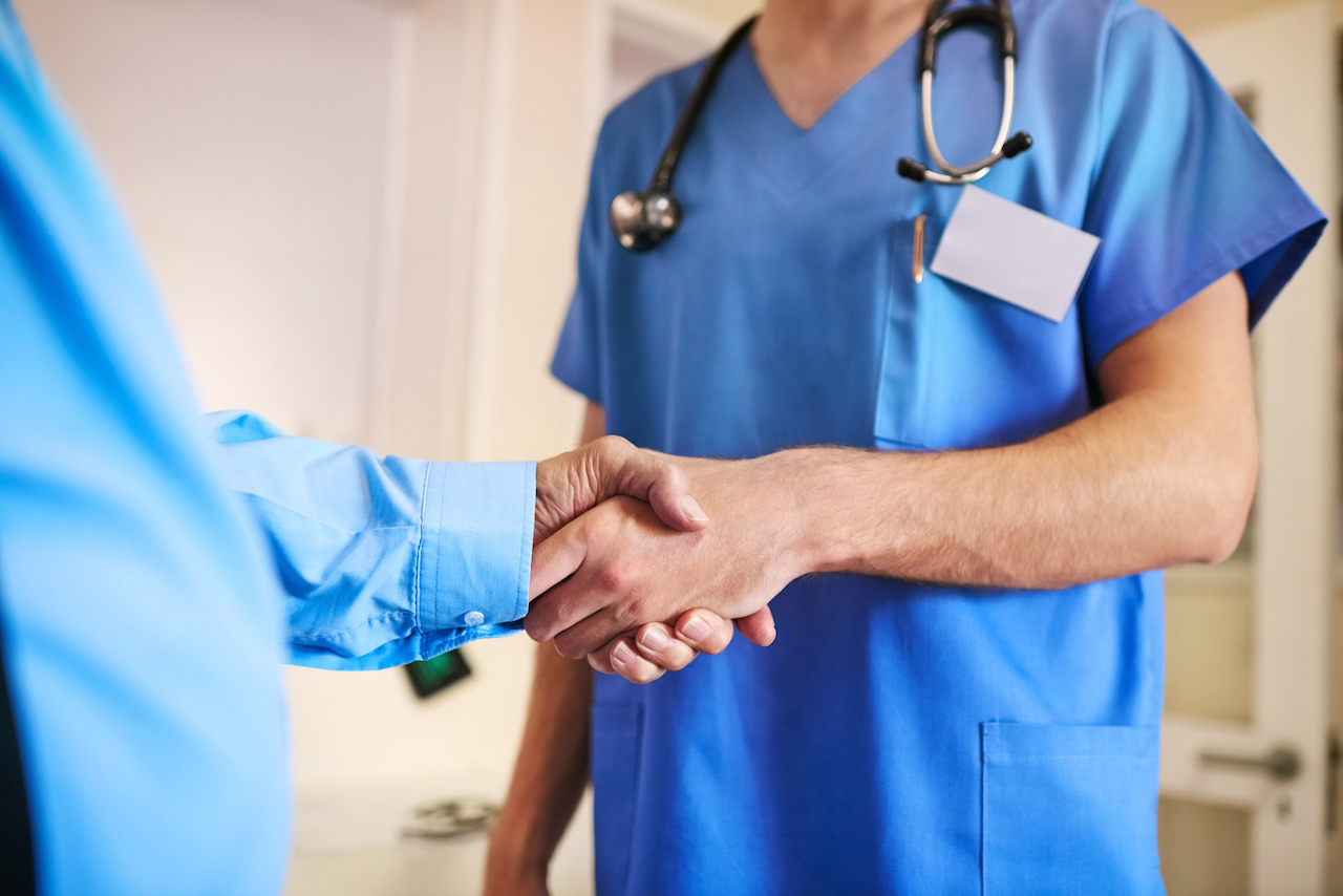 Physician Handshake